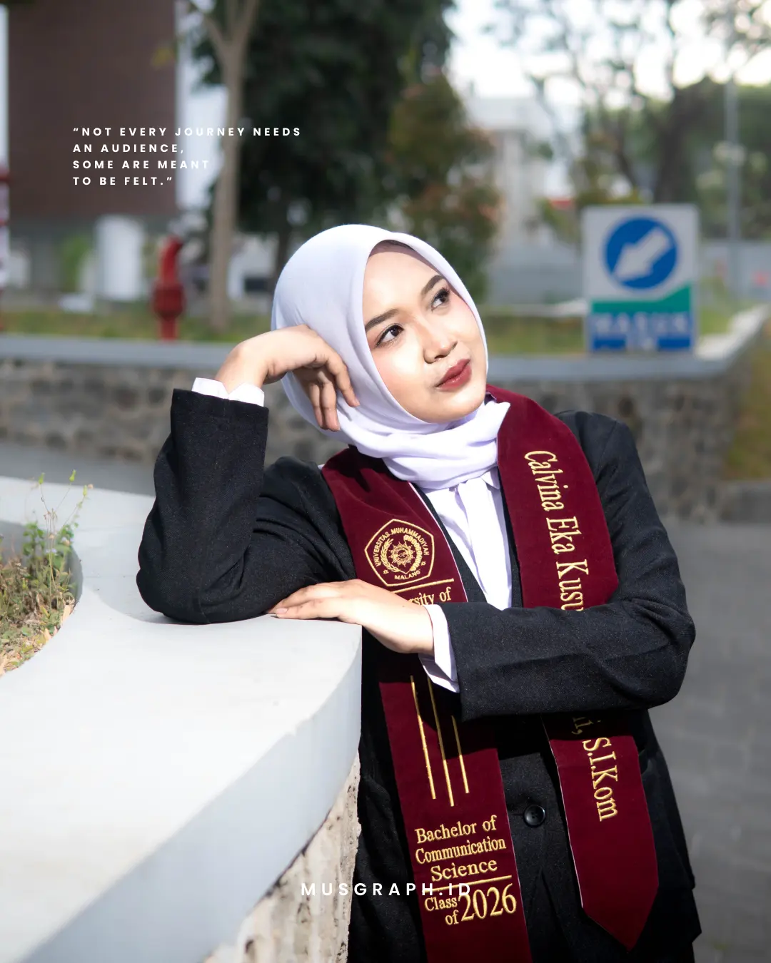 Review Lokasi Outdoor Terbaik untuk Sesi Foto Wisuda di UMM Malang